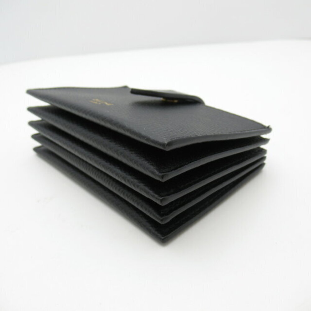 Celine Calfskin Black Leather Business Accessories Holder Accessory Wallet - Picture 3 of 7